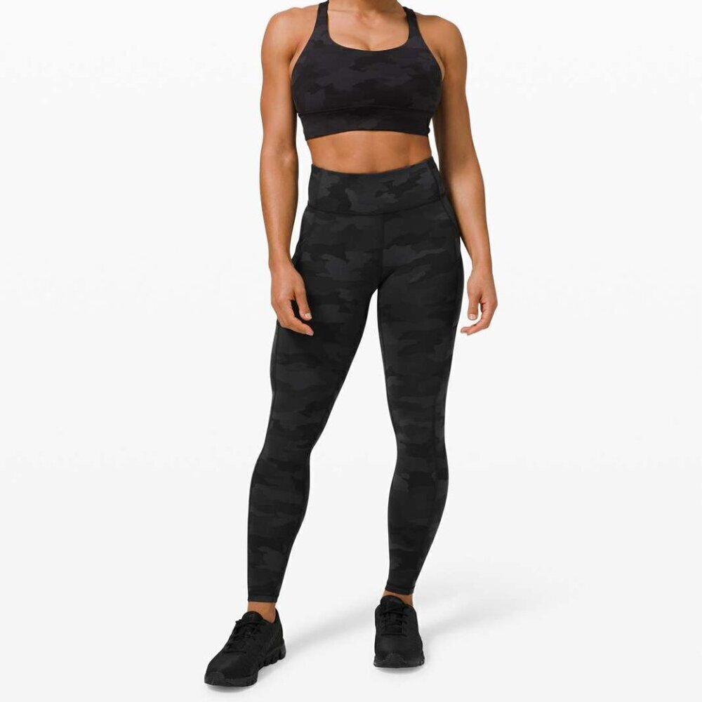 Lululemon Invigorate High-Rise Tight 23" Heritage 365 Camo- Size 6 (2021)